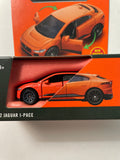 Matchbox 1/64 Moving Parts 2022 Jaguar I-Pace Orange