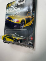 Hot Wheels 1/64 Fast & Furious Mix M Toyota Chaser JZX 100 Yellow - Damaged Box