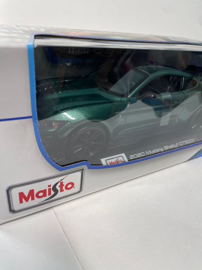 Maisto 1/18 2020 Mustang Shelby GT500 Green