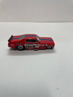 *Loose* Hot Wheels 1/64 Premium Car Culture Team Transport Mongoose Plymouth Duster Funny Car w/ Retro Rig Red