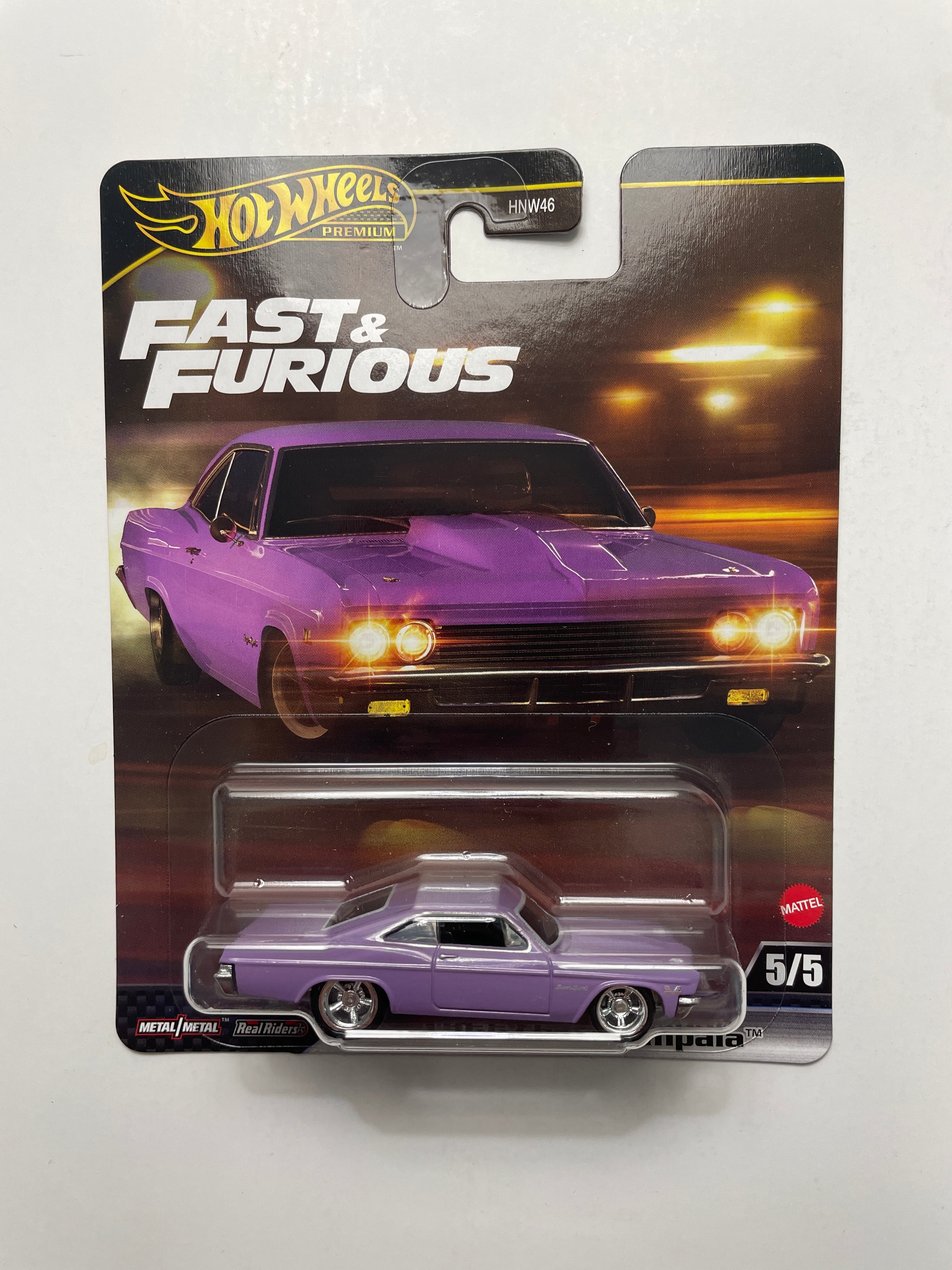 Hot Wheels Premium Collectors Fast & Furious Set Real Riders