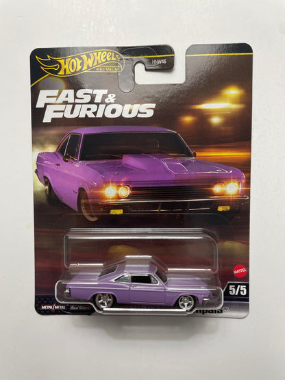 Hot Wheels 1/64 Fast & Furious Mix K 1966 Chevy Impala Purple