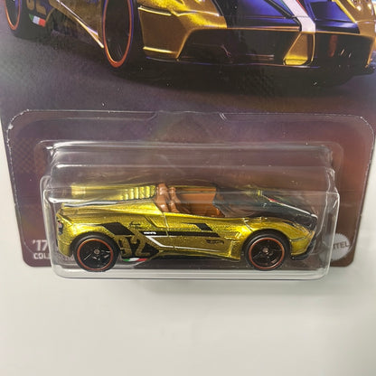 Hot Wheels NFT Garage Series 5 ‘17 Pagani Huayra Roadster Yellow (Limited to 3000 Units)
