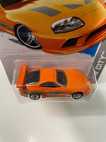 Hot Wheels 1/64 Toyota Supra Orange - Damaged Card