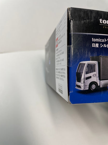 Tomica Premium 1/64 Tomica Transporter Nissan Silvia (S15) - 93659 - Damaged Box