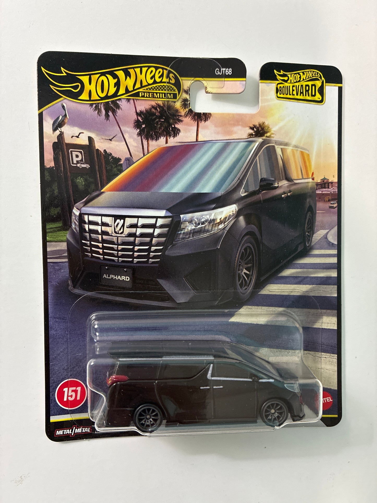 Hot Wheels 1/64 2026 Boulevard Mix H 2015 Toyota Alphard Black - JHW20