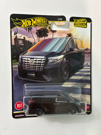 Hot Wheels 1/64 2026 Boulevard Mix H 2015 Toyota Alphard Black - JHW20