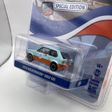 Greenlight 1/64 Gulf Special Edition series 1 1974 Volkswagen Golf GTI Blue & Orange