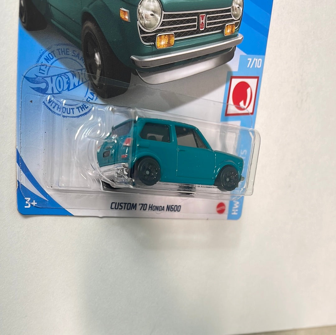 Hot Wheels 1/64 Custom ‘70 Honda N600 Teal