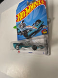 Hot Wheels 1/64 Treasure Hunt Madfast Blue - Damaged Card