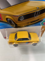Hot Wheels 1/64 BMW 2002 Yellow