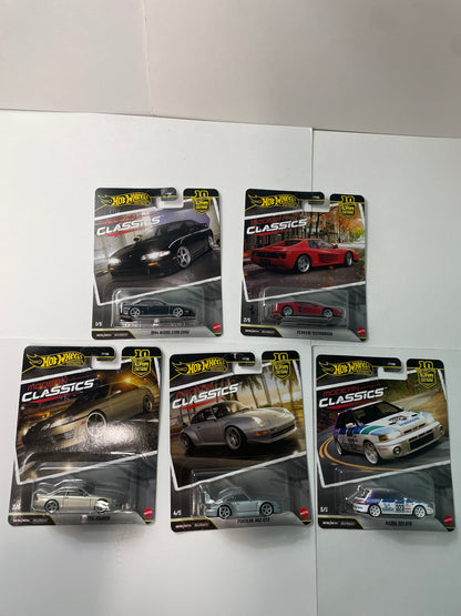Hot Wheels 1/64 Car Culture Modern Classics 2026 Mix S (Set of 5) - FPY86-961S