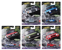 Hot Wheels 1/64 Car Culture Terra Trek (FPY86-961C) Set of 5