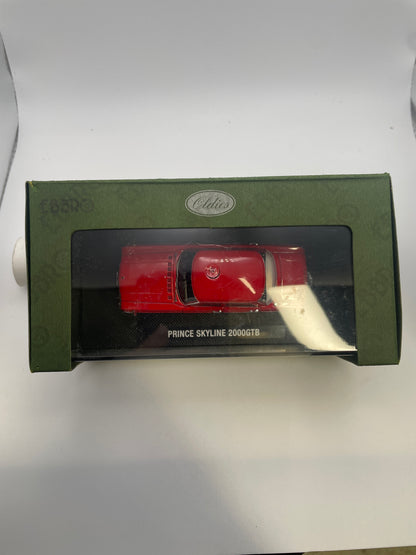 Ebbro 1/43 1965 Prince Nissan Skyline 2000GTB Red