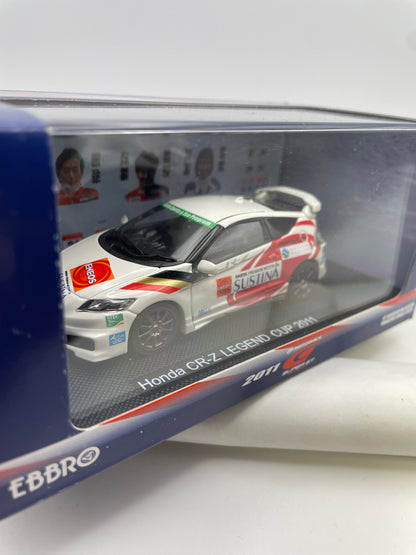 Ebbro 1/43 Honda CR-Z Legend Cup 2011 White & Red