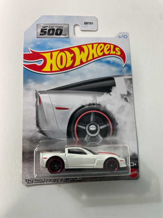 Hot Wheels 1/64 ‘12 Chevrolet Corvette Z06 White