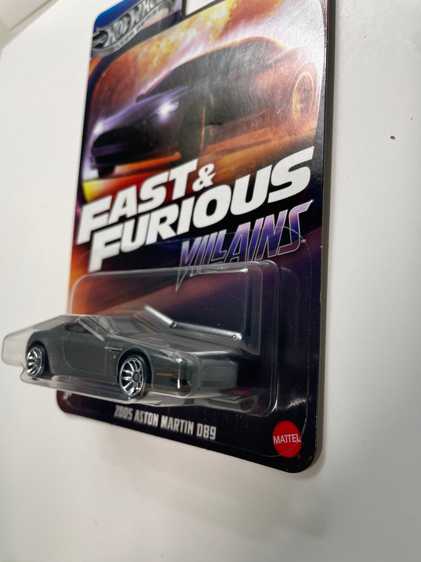 Hot Wheels 1/64 Fast And Furious Villains 2005 Aston Martin DB9 Silver