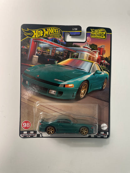 Hot Wheels 1/64 Boulevard Mix V Mitsubishi 3000GT VR-4 Green - HRT68