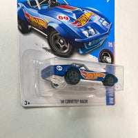 Hot Wheels 1/64 ‘69 Corvette Racer Blue