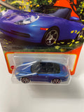 Matchbox 1/64 Porsche 911 Carrera Cabriolet Blue