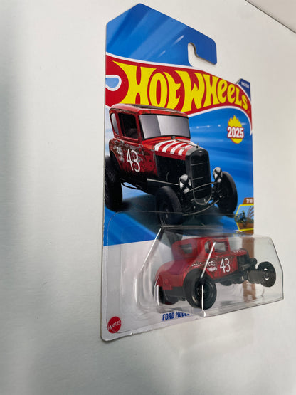 Hot Wheels 1/64 Ford Model A Custom ‘31 Red