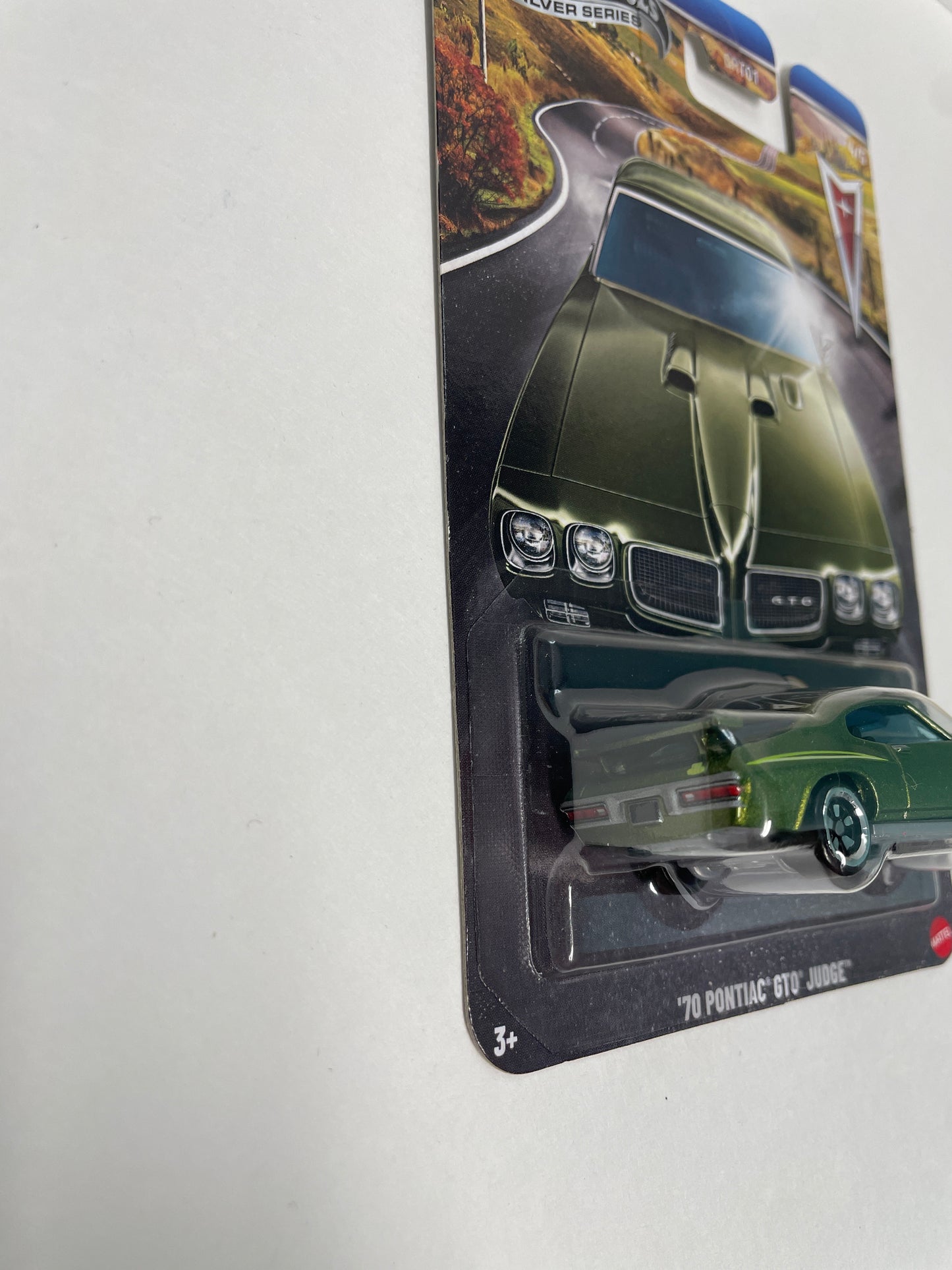 Hot Wheels 1/64 Silver Series Pontiac '70 Pontiac GTO Judge Green - JKY13