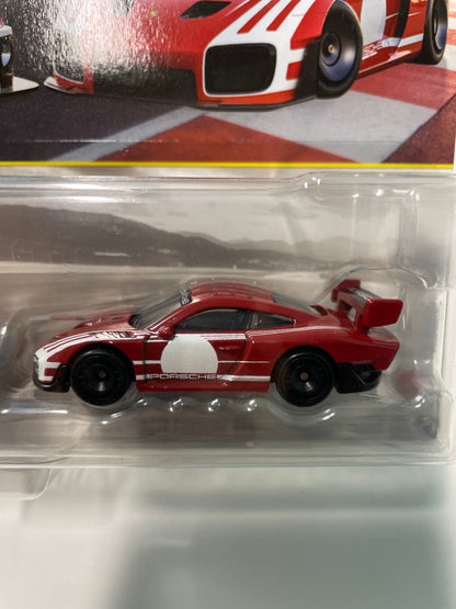 Hot Wheels 1/64 Premium Car Culture 2 Pack Porsche 935 & 2018 Porsche 935 Red - JHW51