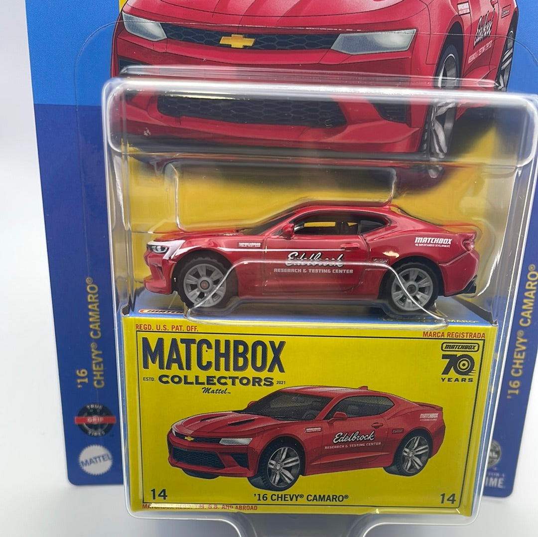 Matchbox Collectors 1/64 '16 Chevy Camaro Red – Flipn Diecast