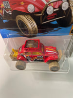 Hot Wheels 1/64 Treasure Hunt Volkswagen “Baja Bug” Red