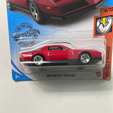 Hot Wheels 1/64 ‘84 Pontiac Firebird Red - Damaged Card