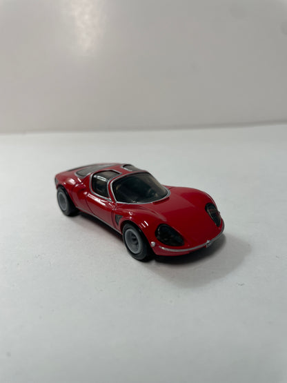 *Loose* Hot Wheels 1/64 Premium Car Culture 2 Pack '69 Alfa Romeo 33 Stradale Red