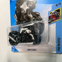 Hot Wheels 1/64  BMW K 1300 R Black - Damaged Card