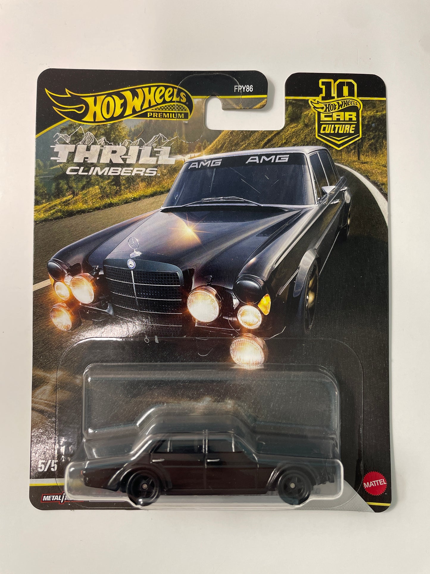 Hot Wheels 1/64 Car Culture Mix Q Thrill Climbers Set of 5 (FPY86-961Q)