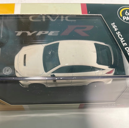 Para64 1/64 2023 Honda Civic Type R FL5 - Championship White