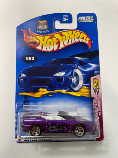 Hot Wheels 1/64 ‘95 Camaro Purple