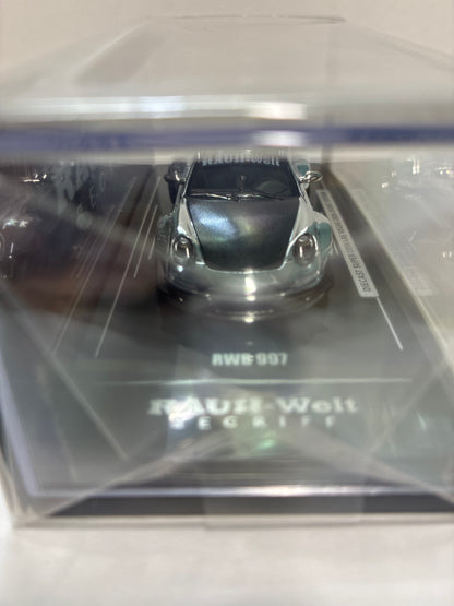 Inno64 1/64 Diecast Super Con Las Vegas 2026 Event Edition RWB Porsche 997 Chrome Silver - IN64-RWB997-DSCLV26