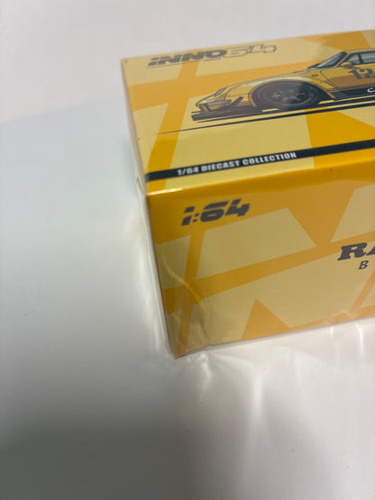 Inno64 1/64 2026 TDE RWB 993 Cinderella Yellow - IN64-RWB993-TDE26 - Damaged Box