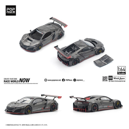 Pop Race 1/64 Honda NSX GT3 Evo22 Carbon Edition Black - PR64-159
