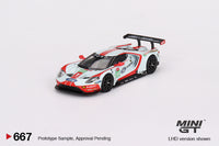 Mini GT 1/64 Ford GT LMGTE PRO 2019 24 Hrs of Le Mans Ford Chip Ganassi Team 4 Cars Set