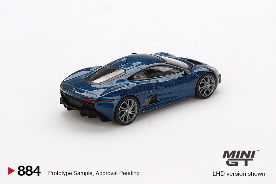 Mini GT 1/64 Jaguar C-X75 Blue