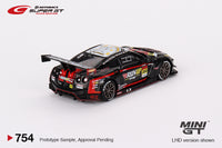 Mini GT 1/64 Autobacs Super GT Nissan GT-R NISMO GT3 #360 "RUNUP RIVAUX GT-R" TOMEI SPORTS 2023 SUPER GT SERIES Black