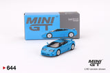 Mini GT 1/64 Bugatti EB110 GT Blu Bugatti Blue