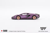 Mini GT 1/64 Lamborghini Sián FKP 37 Matte Viola SE30