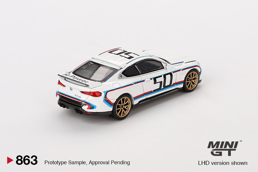 Mini GT 1/64 BMW 3.0 CSL White