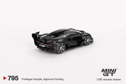 Mini GT 1/64 Bugatti Vision Gran Turismo Black