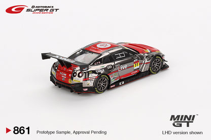 Mini GT 1/64 Nissan GT-R NISMO GT3 #11 2023 SUPER GT SERIES "GAINER TANAX GT-R" GAINER Red & Black