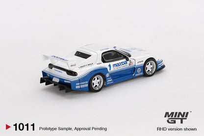 Mini GT 1/64 MAZDA RX-7 LB-Super Silhouette IMSA Blue & White - MGT01011