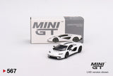 Mini GT 1/64 Mijo Exclusives Lamborghini Countach LPI 800-4 Bianco Siderale White