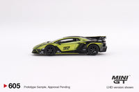 Mini GT 1/64 LB-Silhouette WORKS Lamborghini Aventador GT EVO Lime