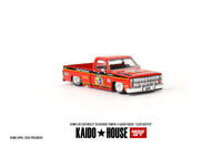 Mini GT x Kaido House 1/64 Chevrolet Silverado TAMIYA x KAIDO HOUSE "Clod Buster" Orange